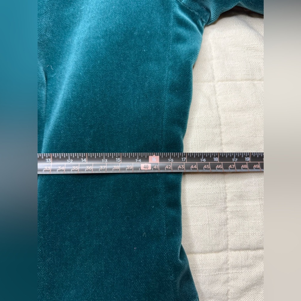 Jo Hardin vintage women’s teal velvet blazer size 10 - Picture 10 of 14